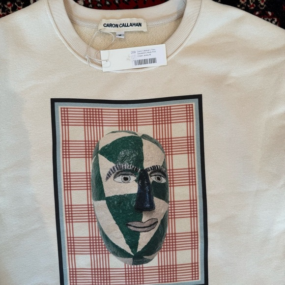 Caron Callahan Theo Sweatshirt size medium NWT - Picture 5 of 5